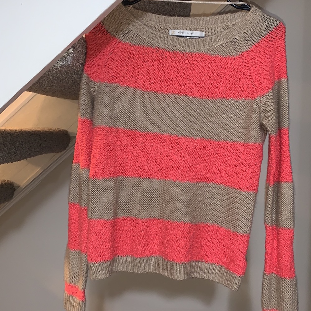 LC Lauren Conrad Striped Sweater